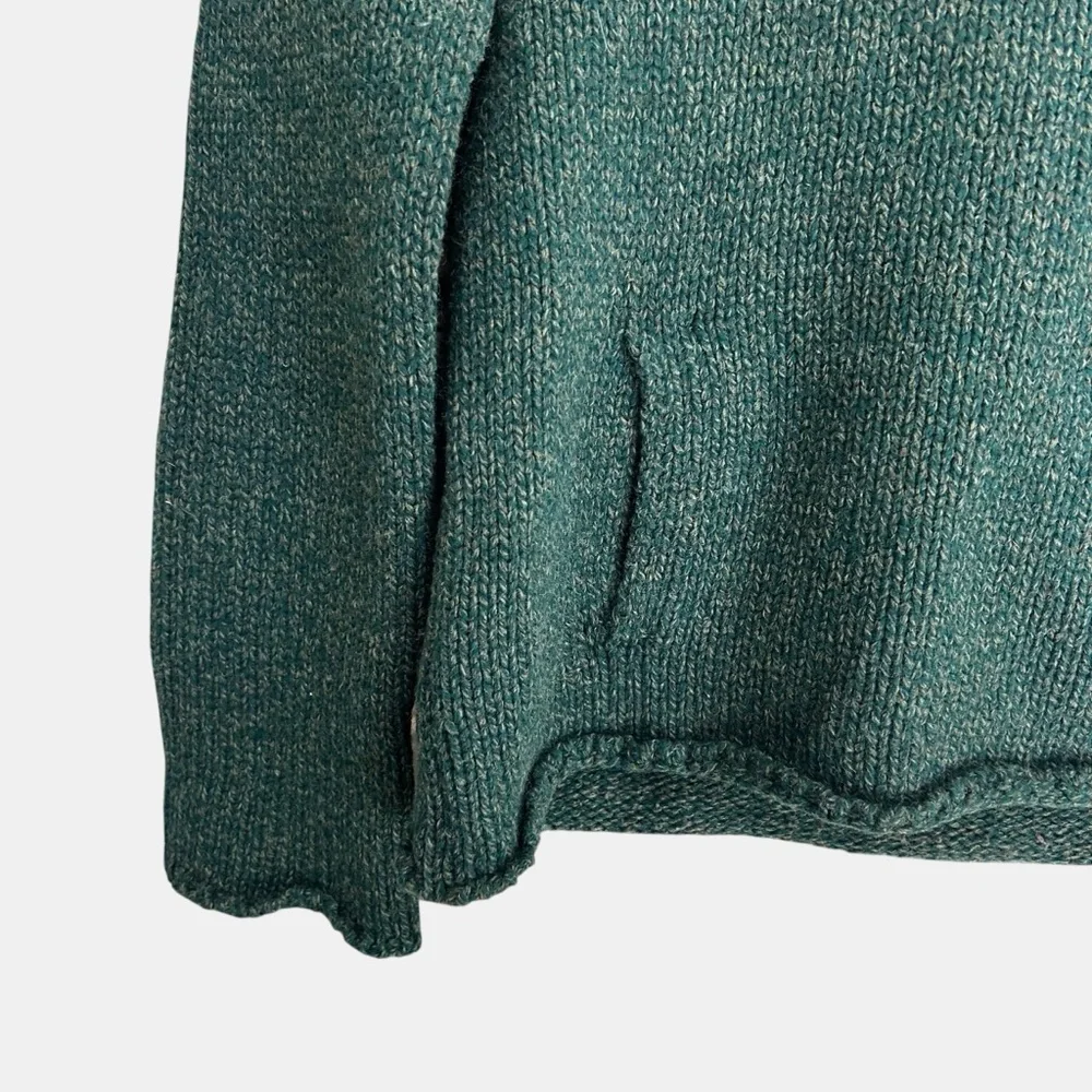 Zadig & Voltaire Forest Green Knit Hoodie Sweater Wool Blend Sz 1 Small - Picture 6 of 12